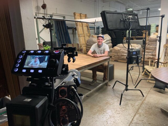 Interviewing @rustbeltriders co-founder Daniel Brown about circular economies and plastic pollution in Lake Erie. 

We will be posting more behind the scenes on Instagram as we continue to produce our documentary, Ripples of Plastic.