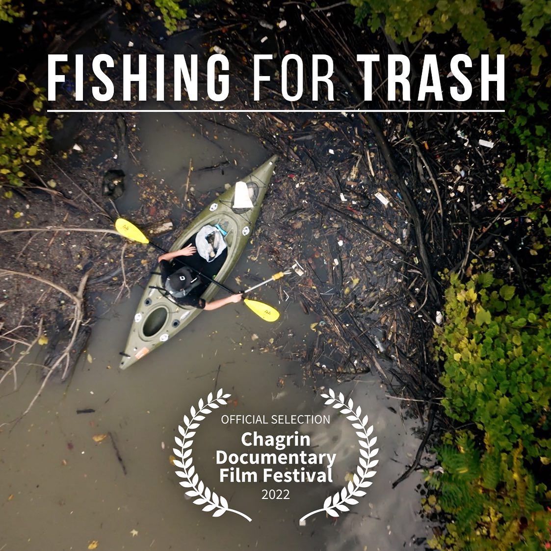 We’re so excited to be a part of this year’s @chagrinfilmfest! Fishing for Trash features Eddie Olschansky, fisherman turned trash collector, who spends his time kayaking Northeast Ohio’s waterways collecting garbage before it flows into Lake Erie. The short film is showing 10/5 at 12pm, 10/6 at 9am, & 10/9 at 1pm, and we’d love to see you there!    Featuring @trashfish_cle    Director @clevelandgooner  Director of Photography @christopher.langer Editor @kim_sutton