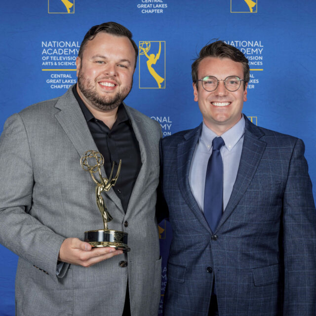 Ripples of Plastic won a Documentary Emmy this past weekend at the Central Great Lakes Emmys! With the initial idea for the film coming at the start of the pandemic seeing plastic along Mentor Headlands to walking up on stage to accept the award, it has been an incredible journey documenting the important issue of freshwater plastic pollution. 

Over the past six years, our film has received an incredible response from the Great Lakes region. @jheese91 & I couldn't have done this without all the scientists, researchers, community members & activists in the film. I share this award with everyone in the film and hope Ripples of Plastic continues to be shared for years to come!